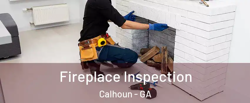  Fireplace Inspection Calhoun - GA