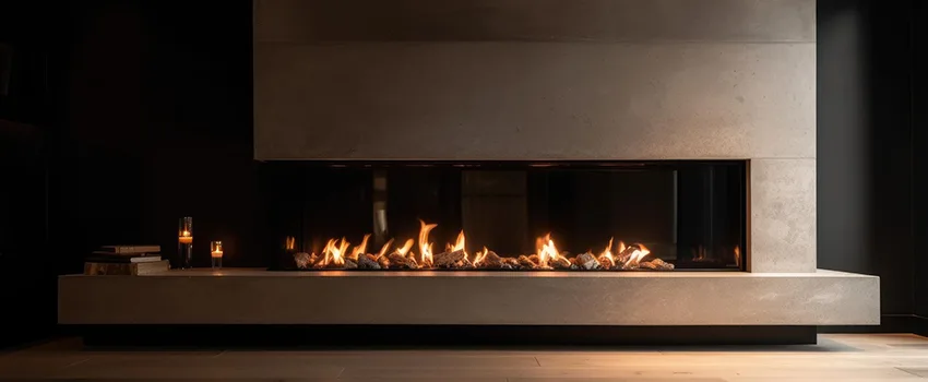 Gas Fireplace Ember Bed Design Services in Calhoun, Georgia