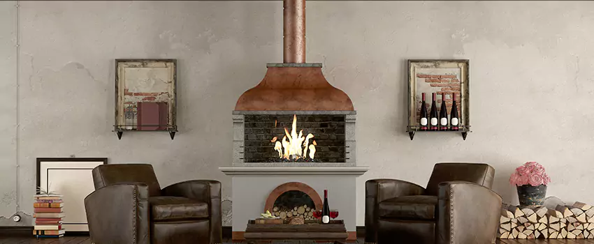 Thelin Hearth Products Providence Pellet Insert Fireplace Installation in Calhoun, GA