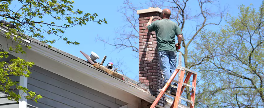 Vinyl and PVC Chimney Flashing Installation in Calhoun, GA