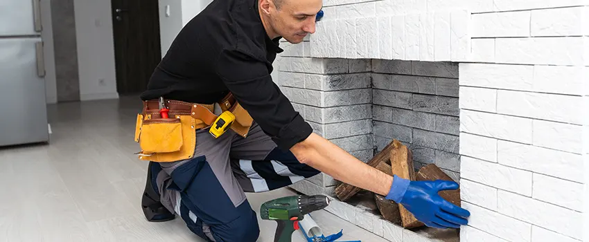 Fireplace Damaged Damper Frame Repair Services in Calhoun, Georgia