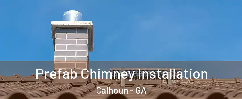  Prefab Chimney Installation Calhoun - GA